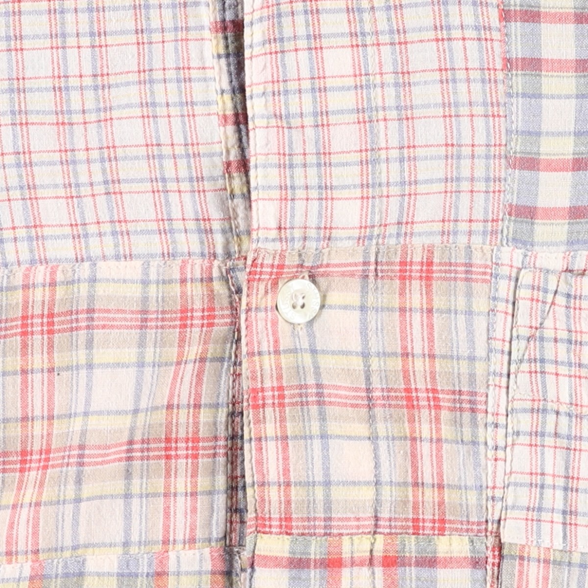 STUSSY/ステューシー OLD STUSSY オールドステューシー 紺タグ 半袖 ボタンダウン チェックシャツ