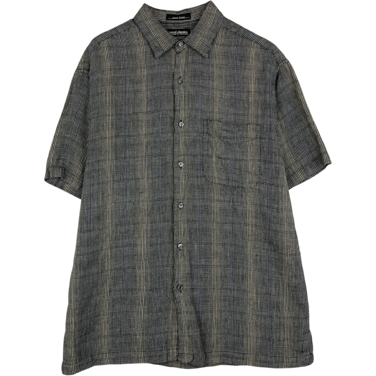 LORD & TAYLOR 半袖 リネンシャツ