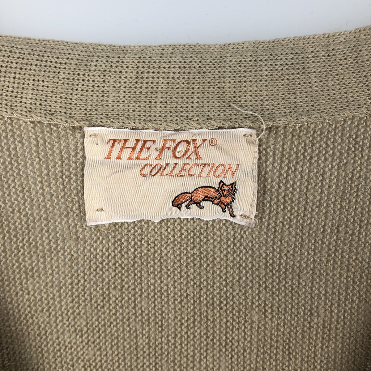 J.C.Penney/ジェイシーペニー THE FOX COLLECTION ニットカーディガン