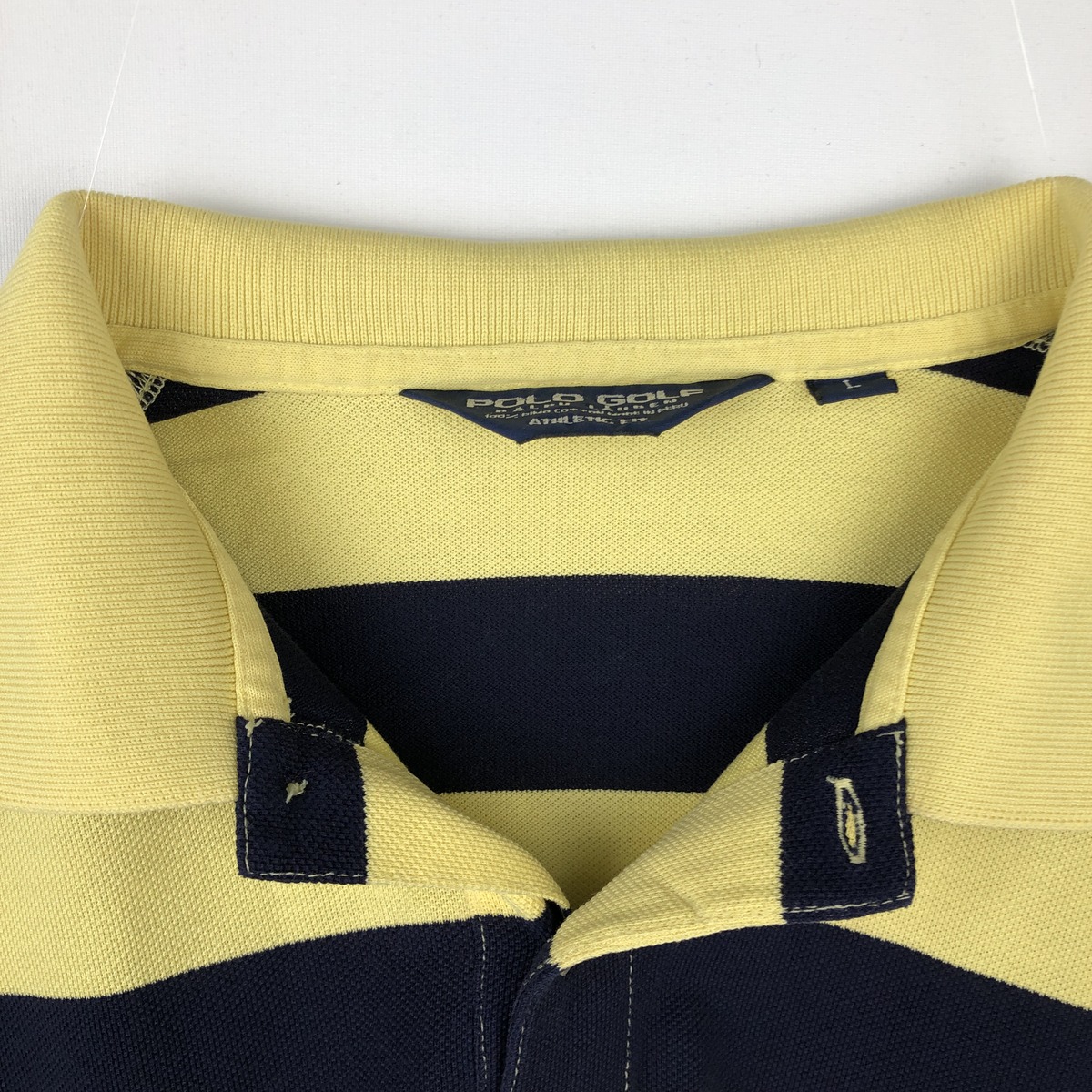 Ralph Lauren/ラルフローレン POLO GOLF ポロゴルフ 半袖 ボーダー ポロシャツ