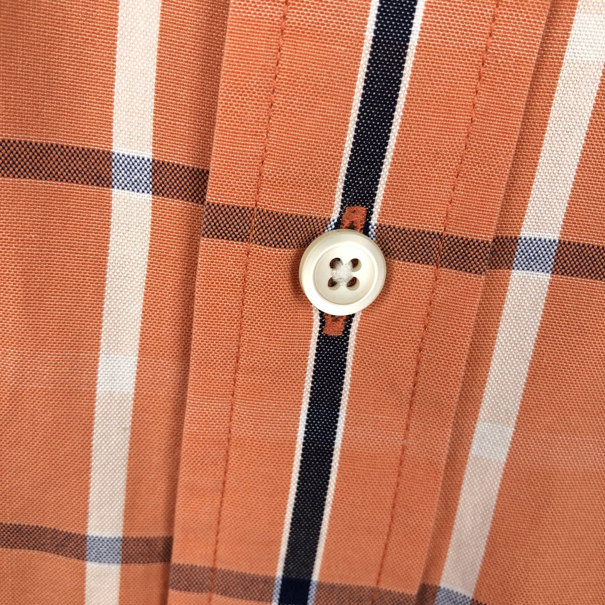 NAUTICA/ノーティカ 80'S TWO-PLY COTTON 半袖 ボタンダウン チェックシャツ