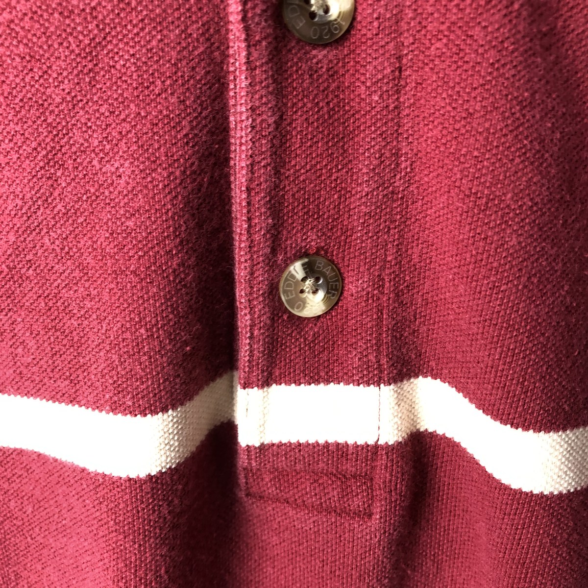 Eddie Bauer/エディーバウアー 半袖 ボーダー ポロシャツ