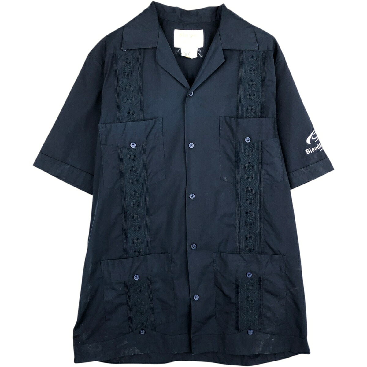 RAVGO CLASSIC 半袖 オープンカラー メキシカンシャツ キューバシャツ