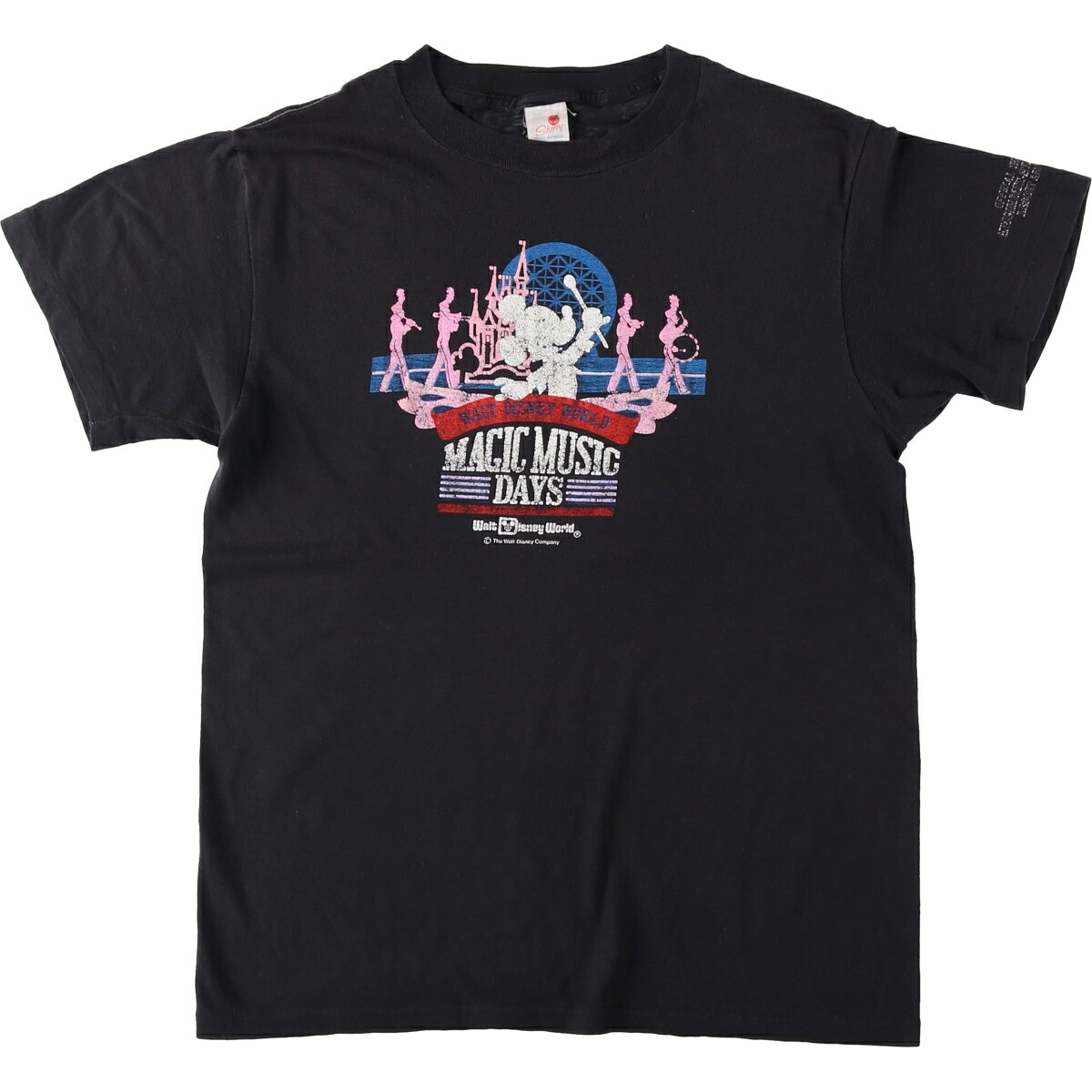 Sherry WALT DISNEY WORLD MICKEY MOUSE ミッキーマウス キャラクタープリントTシャツ