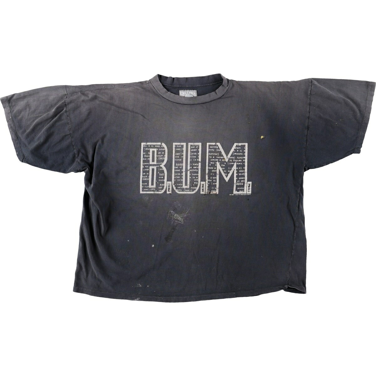 b.u.m. equipment 半袖 プリントTシャツ