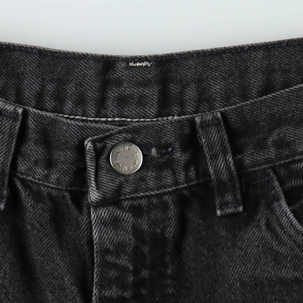 Wrangler/ラングラー ブラックデニムショーツ ショートパンツ