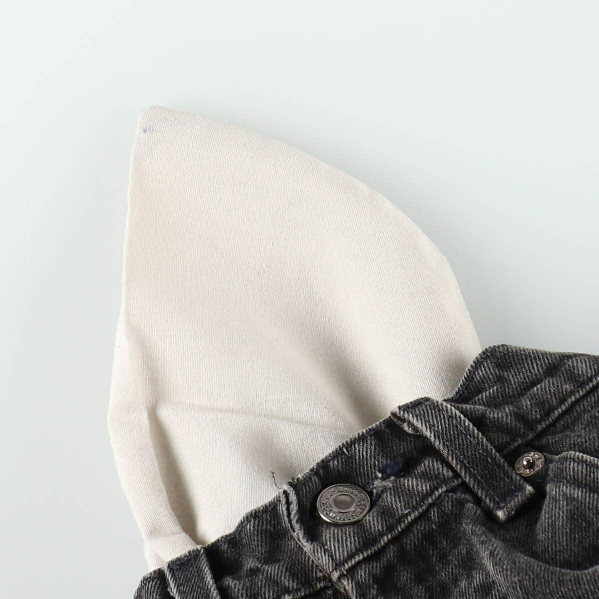 Levi's/リーバイス 550 RELAXED FIT ブラックデニムショーツ ショートパンツ