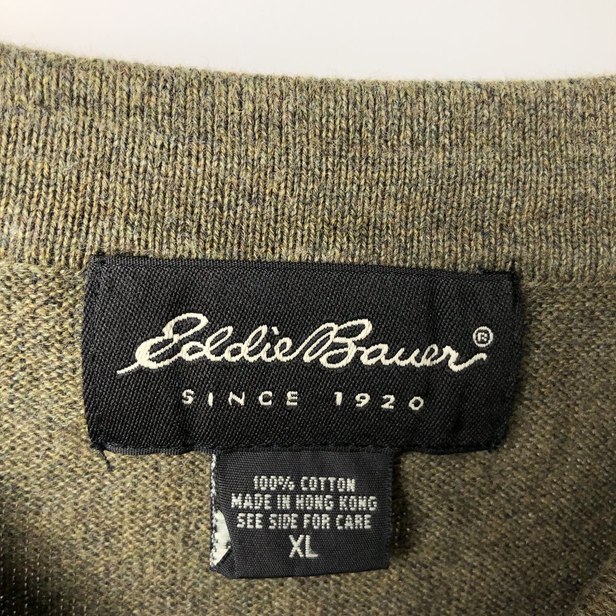 古着 エディーバウアー Eddie Bauer ポロニットセーター メンズXL相当 /eaa637220 【中古】 【260501】