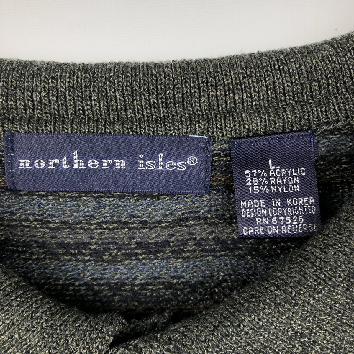 Northern Isles ポロニットセーター