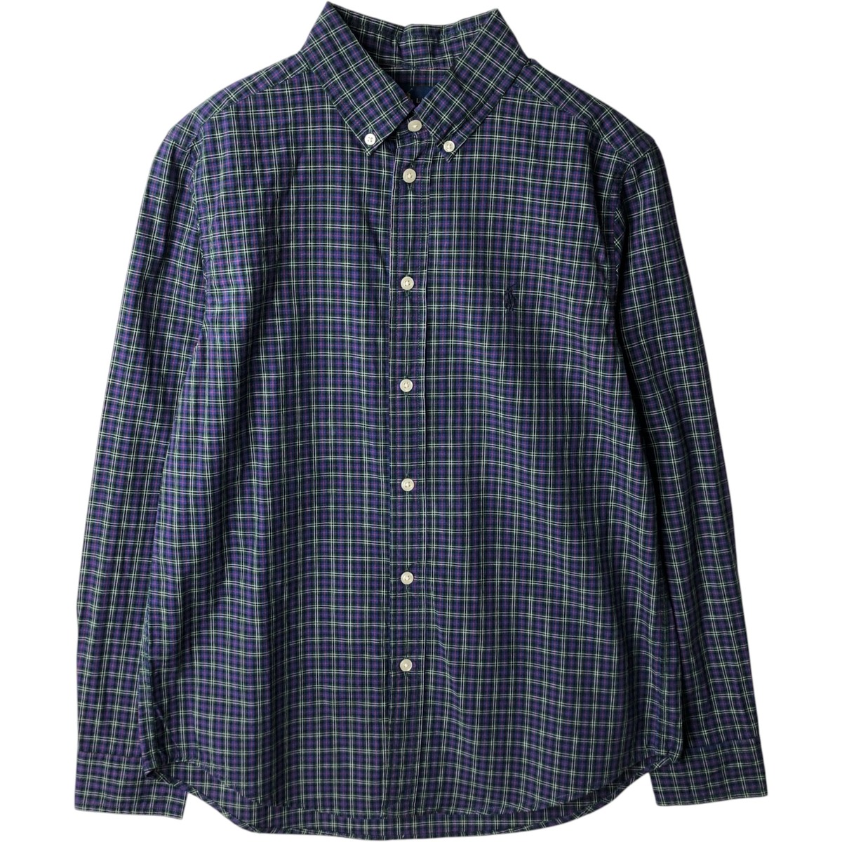 Ralph Lauren/ラルフローレン 長袖 ボタンダウンチェックシャツ