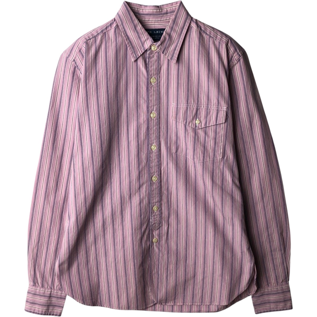 Ralph Lauren/ラルフローレン 長袖 コットンストライプシャツ