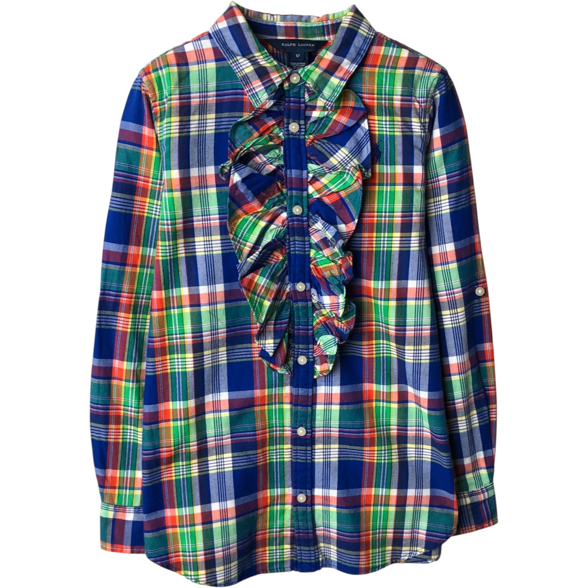Ralph Lauren/ラルフローレン 長袖 コットンチェックシャツ