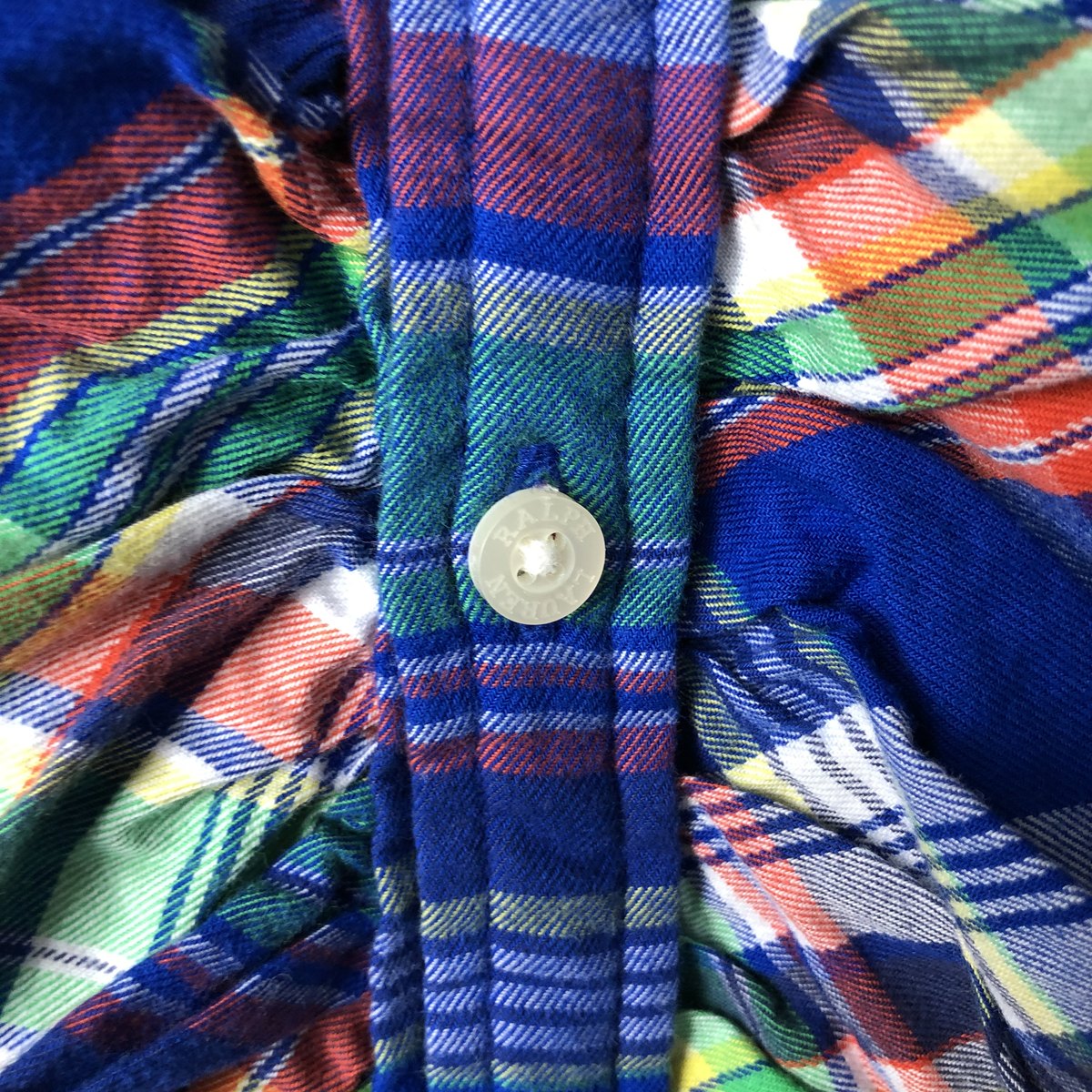 Ralph Lauren/ラルフローレン 長袖 コットンチェックシャツ