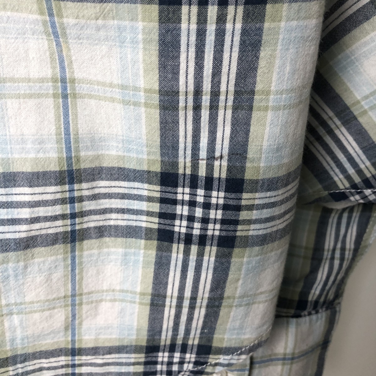 Yessica 長袖 コットンチェックシャツ