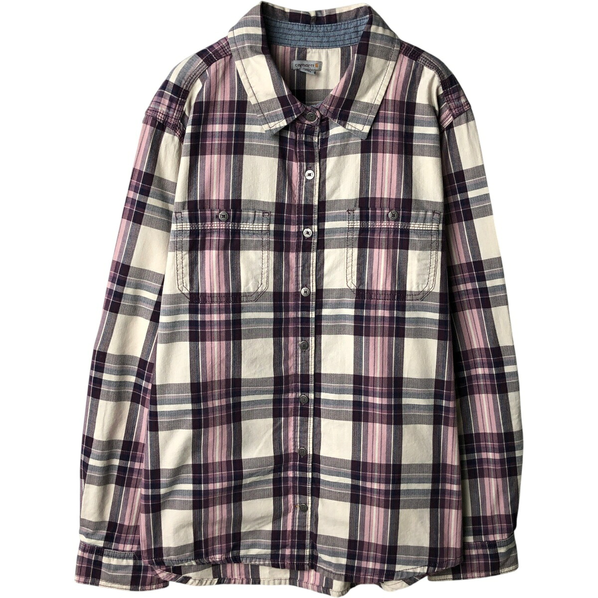 Carhartt/カーハート 長袖 コットンチェックシャツ