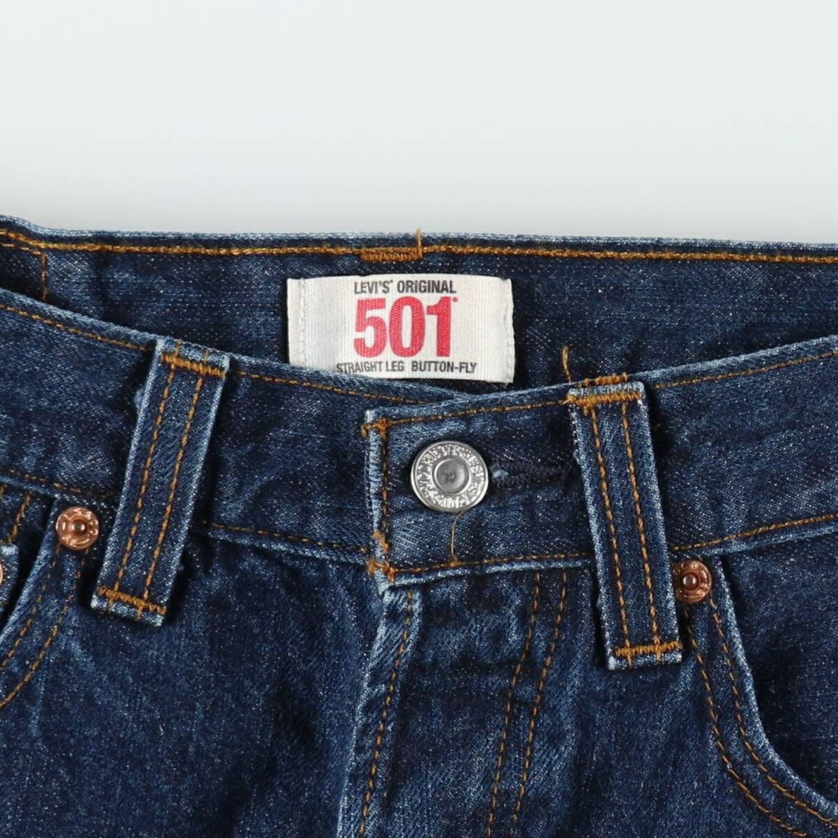 Levi's/リーバイス リーバイス501 STRAIGHT LEG BUTTON-FLY ストレートデニムパンツ
