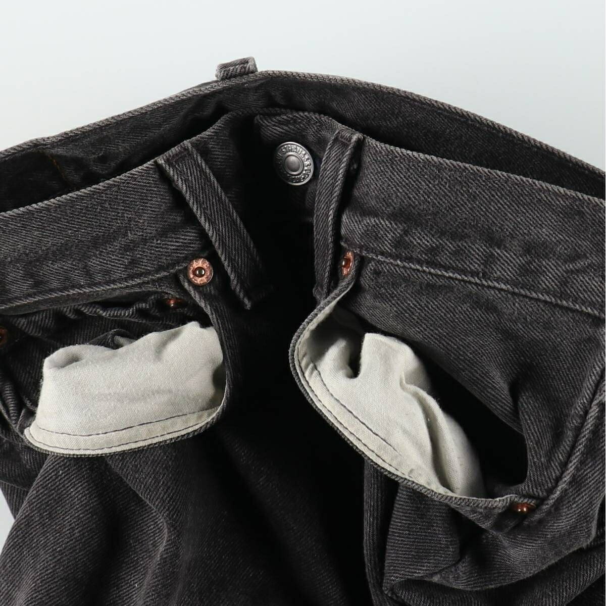 Levi's/リーバイス 6501-0660 ブラックデニム ストレートデニムパンツ