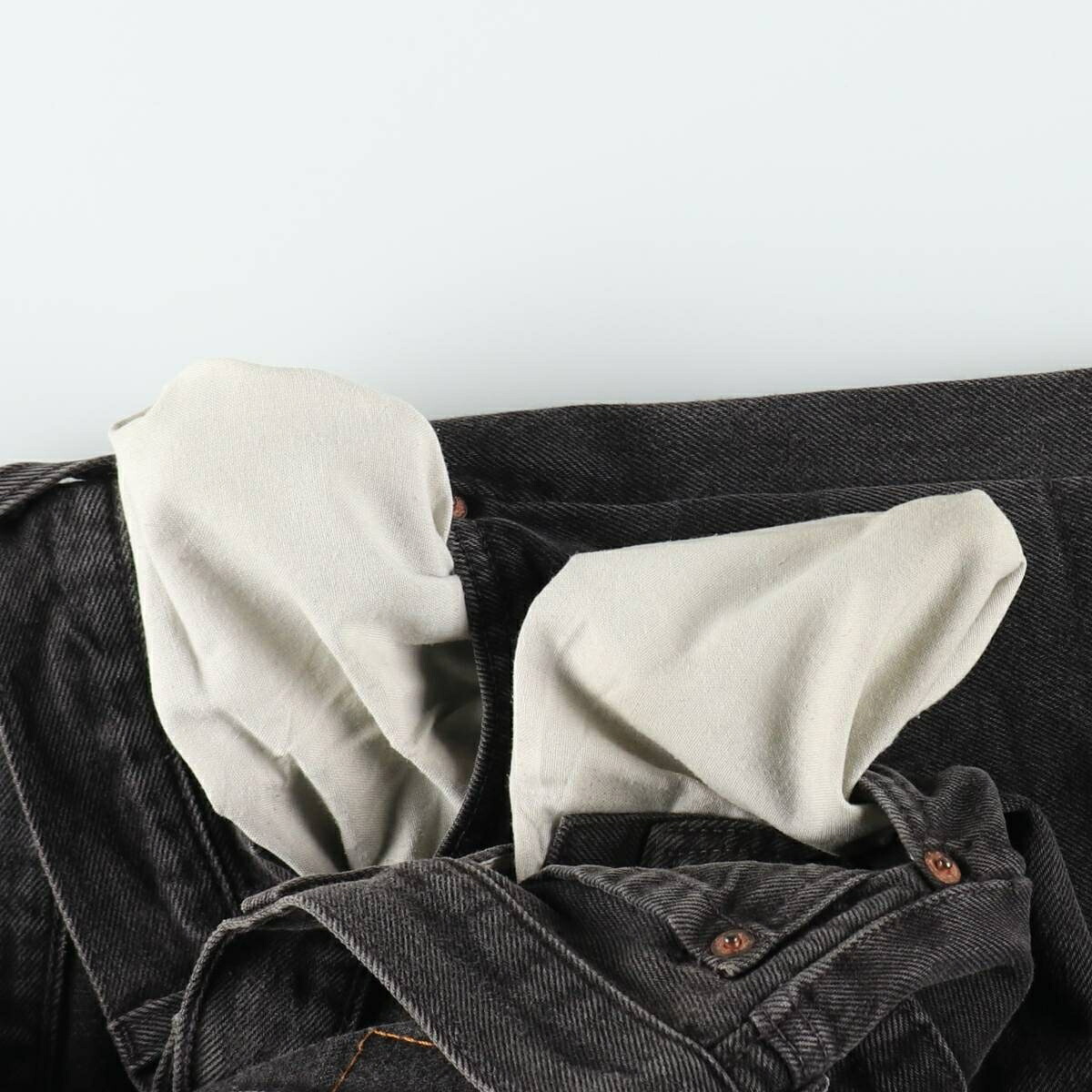 Levi's/リーバイス 6501-0660 ブラックデニム ストレートデニムパンツ