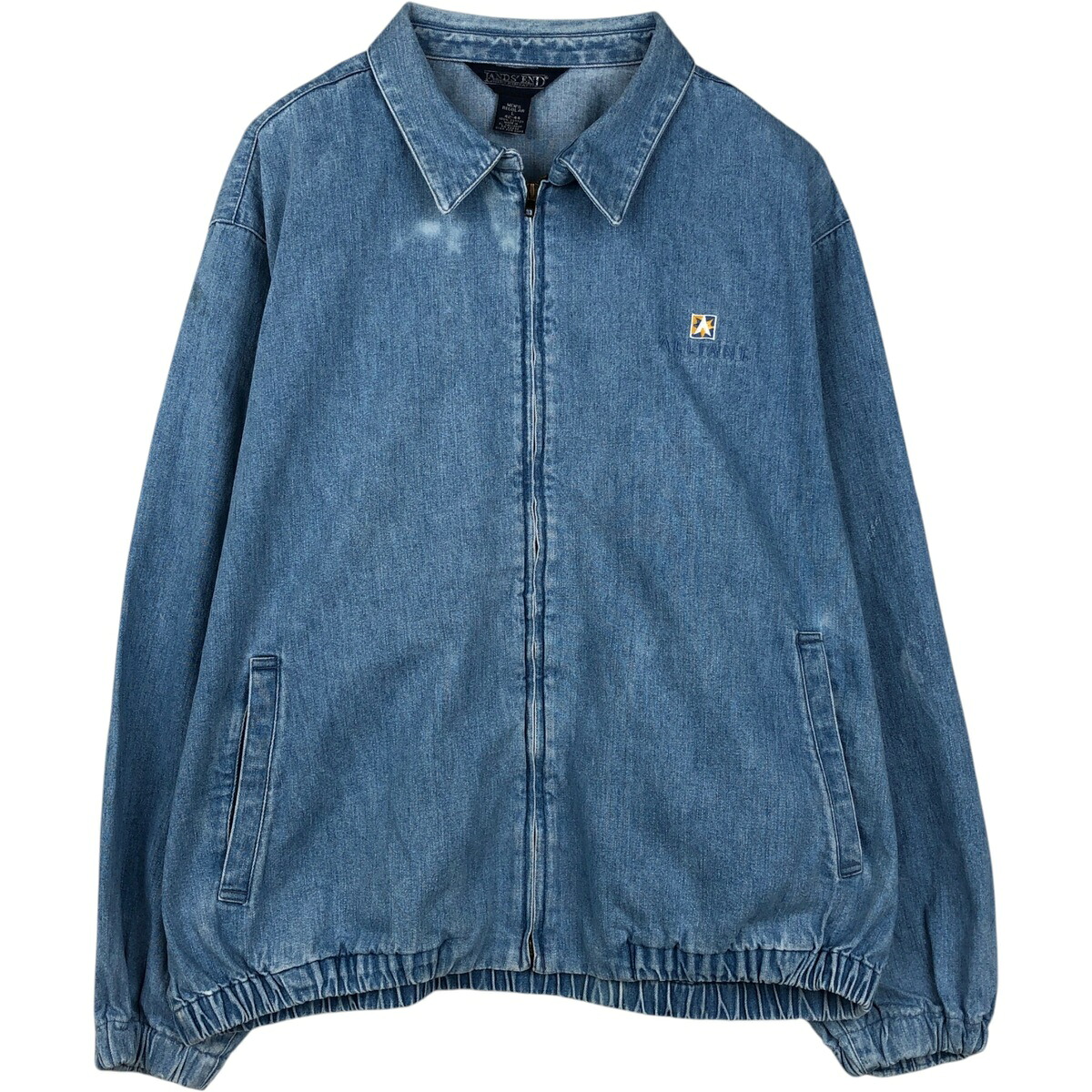 LAND'S END/ランズエンド デニムスイングトップ スポーツジャケット
