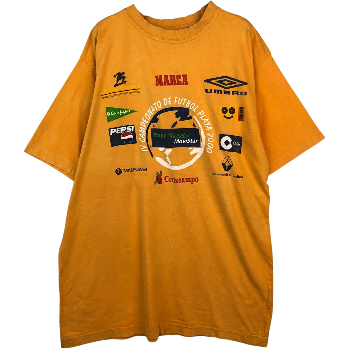 UMBRO/アンブロ ロゴプリントTシャツ