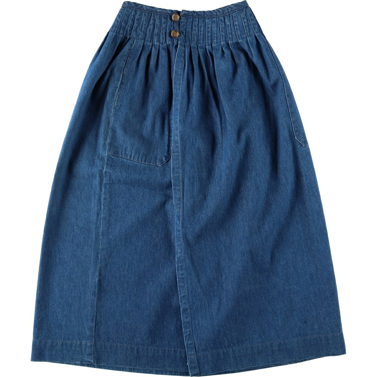 Ralph Lauren/ラルフローレン デニム ロング ラップ 巻きスカート