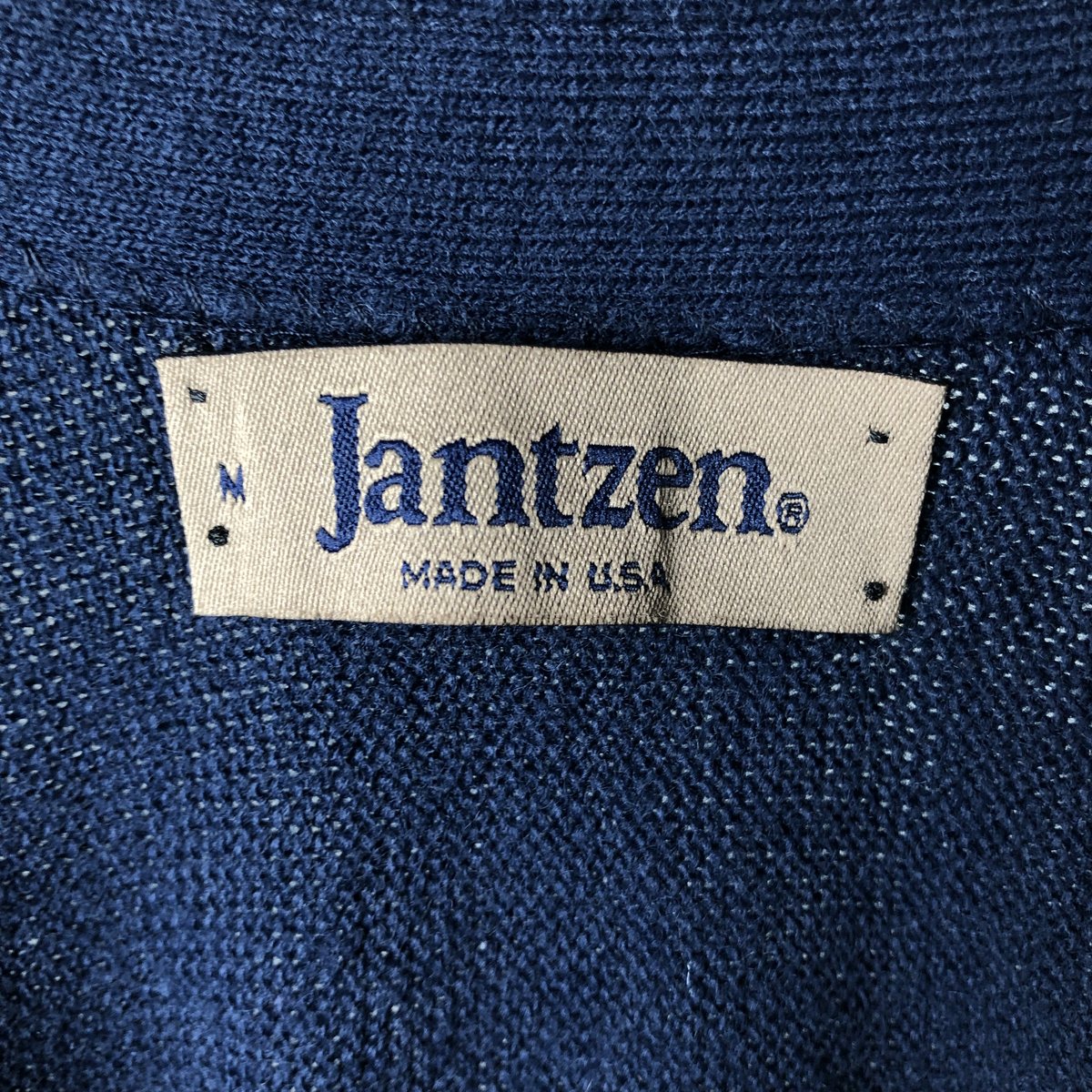 Jantzen/ジャンセン アクリルニットカーディガン