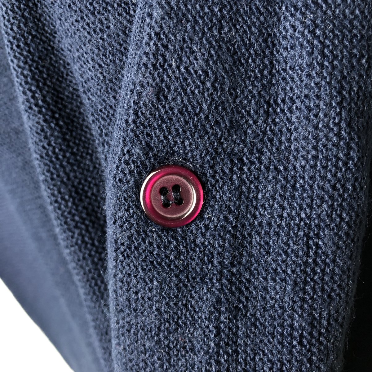 Jantzen/ジャンセン アクリルニットカーディガン