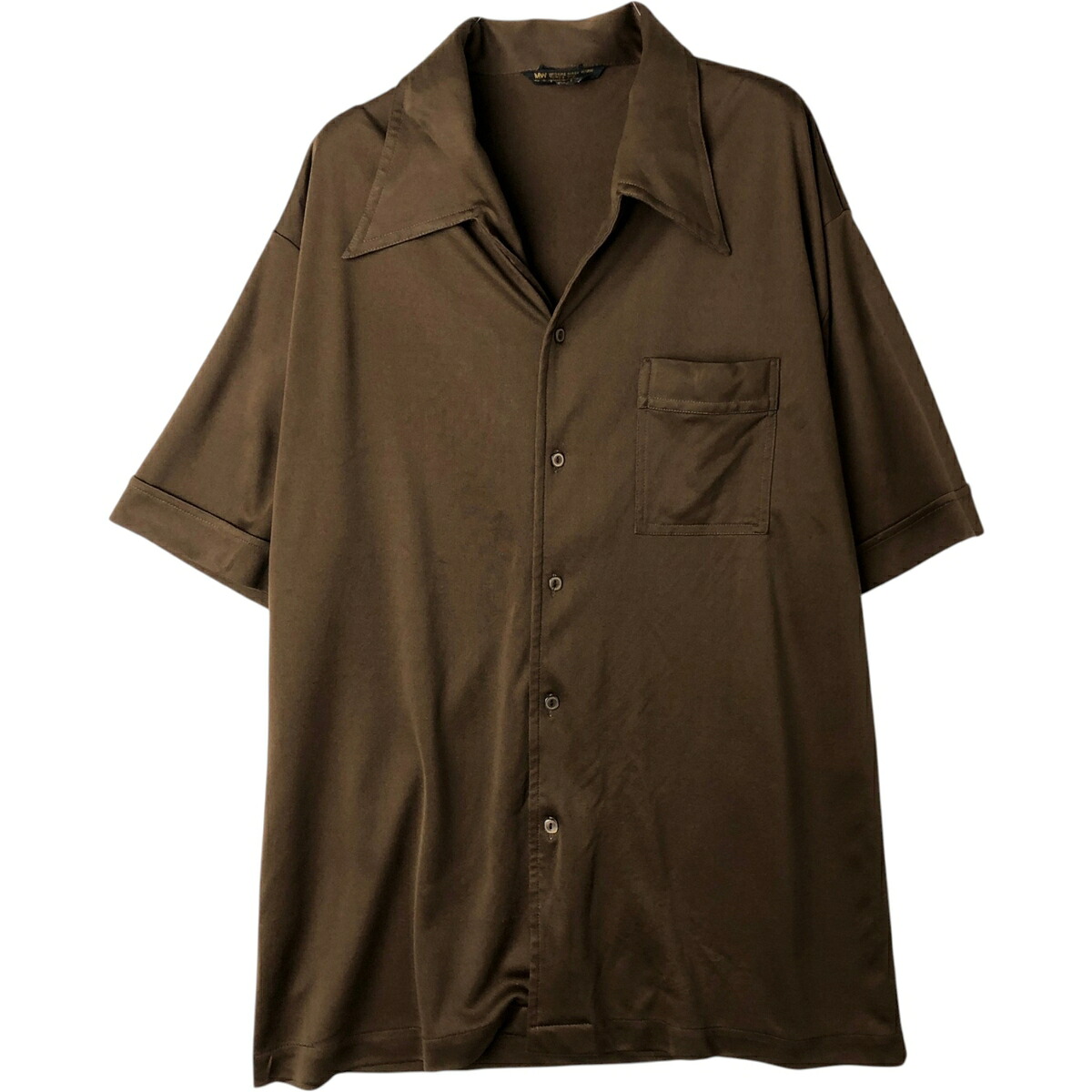 JCPenney/ジェイシーペニー 半袖 オープンカラー ポリシャツ