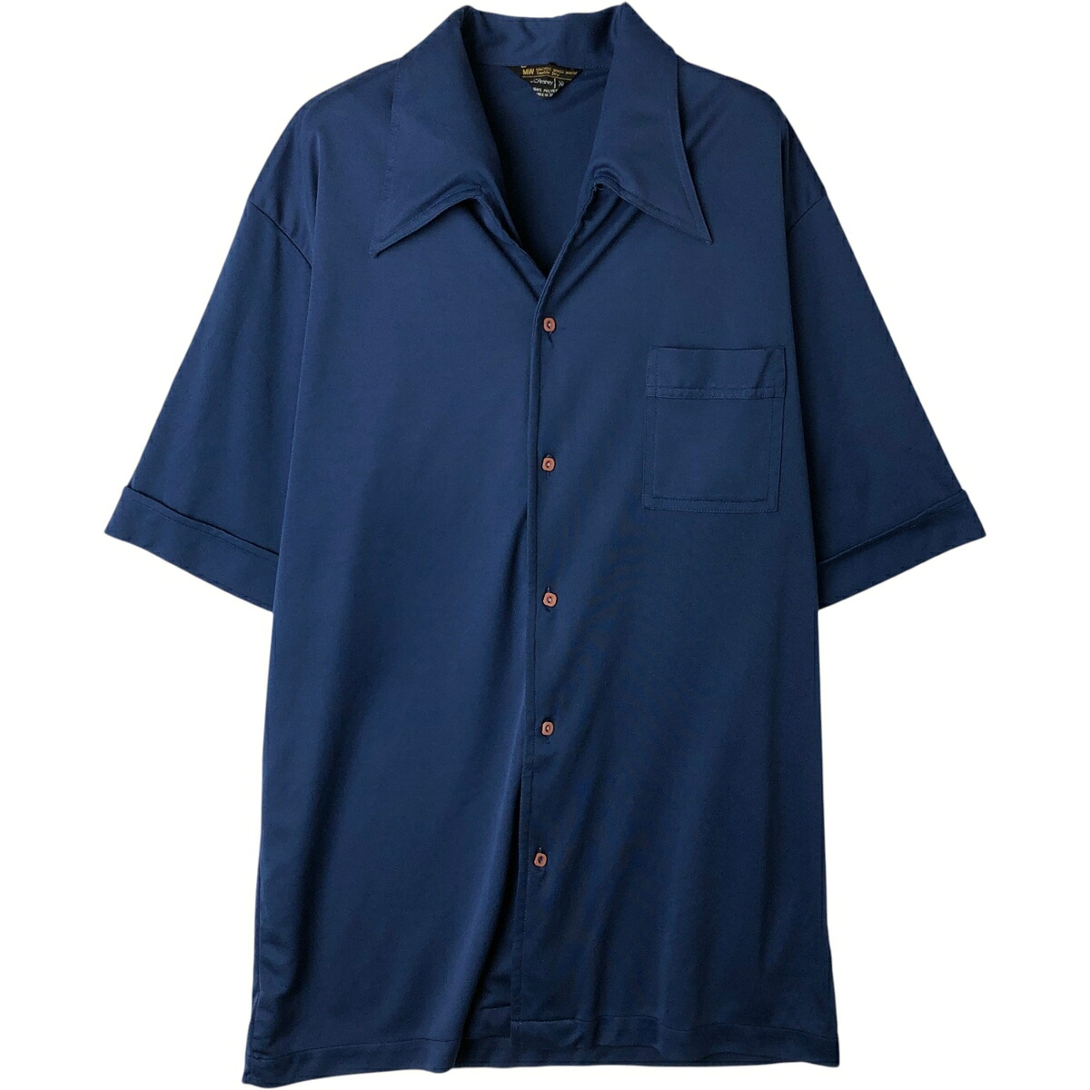 JCPenney/ジェイシーペニー 半袖 オープンカラー ポリシャツ