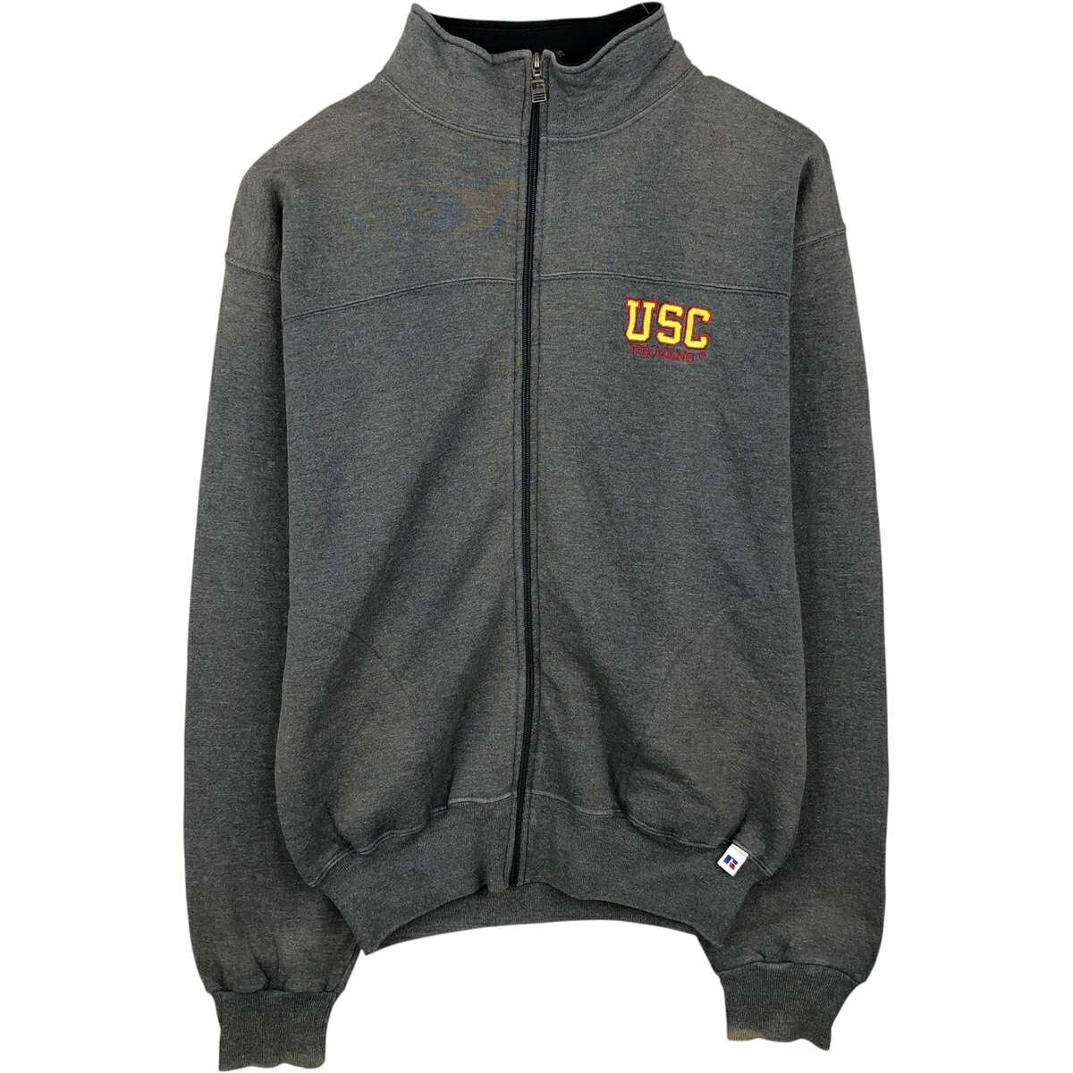 Russell/ラッセル ATHLETIC フルジップスウェットシャツ トレーナー