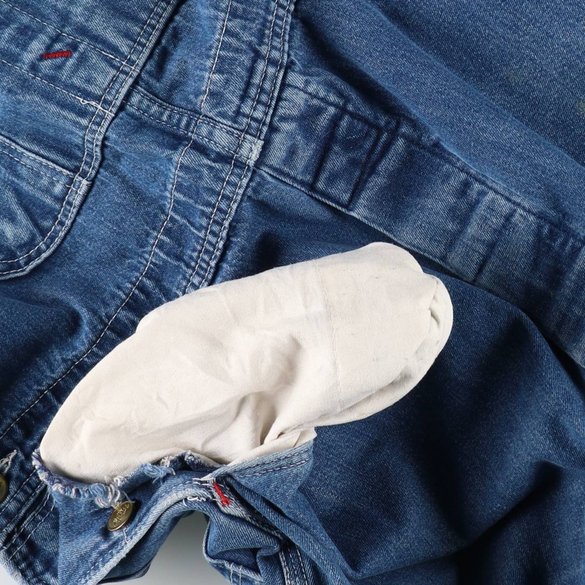 古着 80～90年代 ディッキーズ Dickies デニムオーバーオール メンズw37相当 ヴィンテージ /eaa630413 【中古】 【260427】