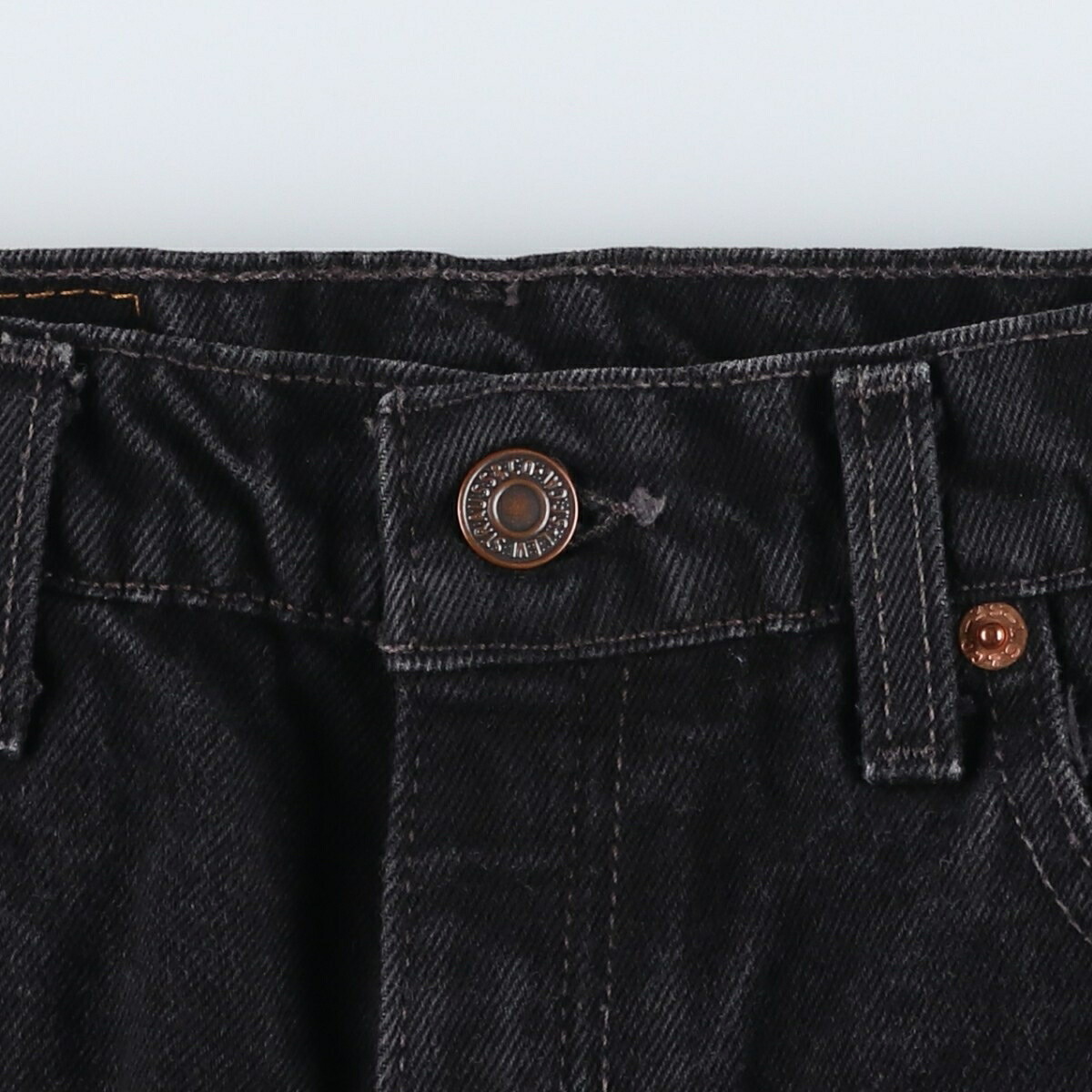 Levi's/リーバイス 550 RELAXED FIT TAPERED LEG 10550-0260 ブラックデニム テーパードデニムパンツ