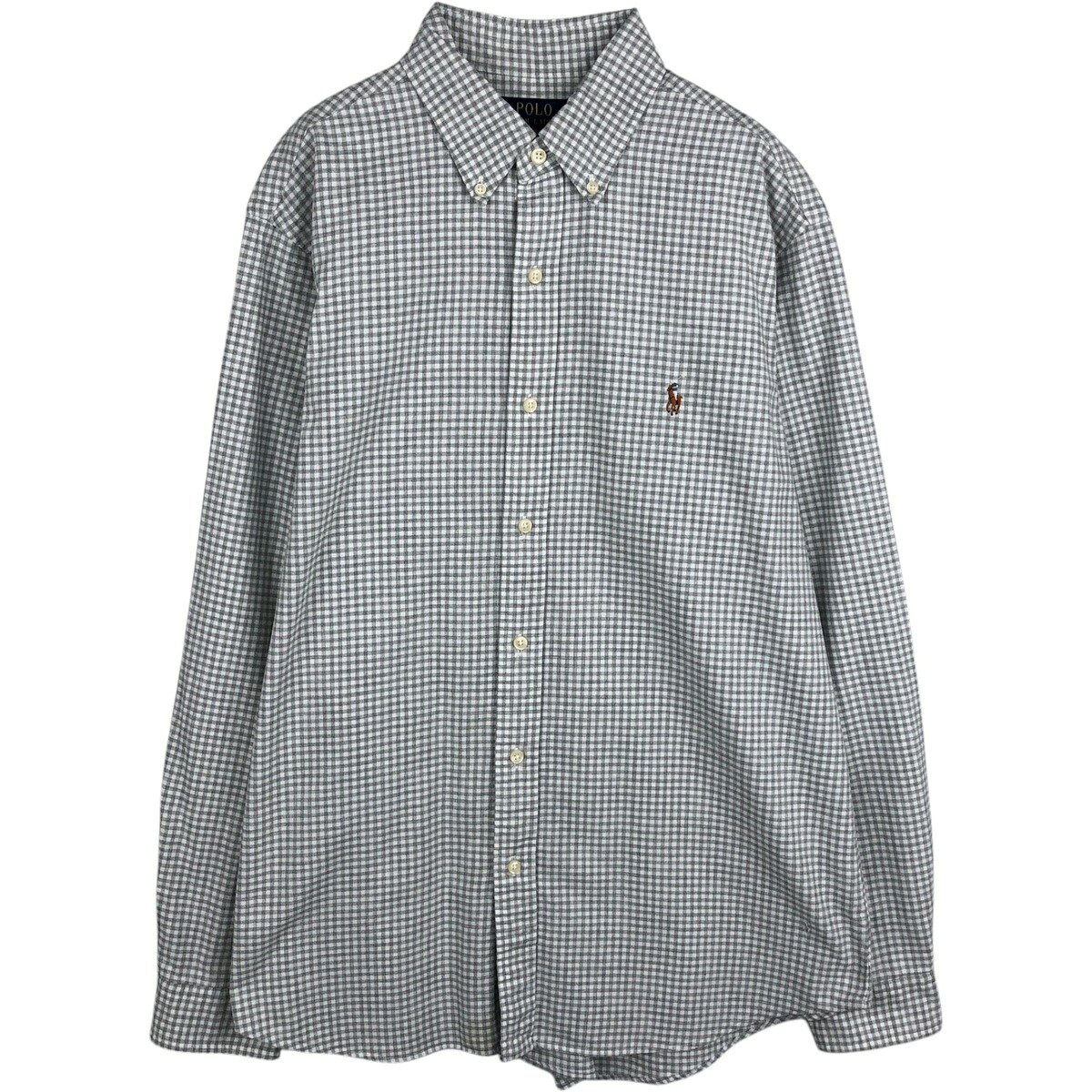 Ralph Lauren/ラルフローレン POLO RALPH LAUREN CLASSIC FIT 長袖 ボタンダウンチェックシャツ