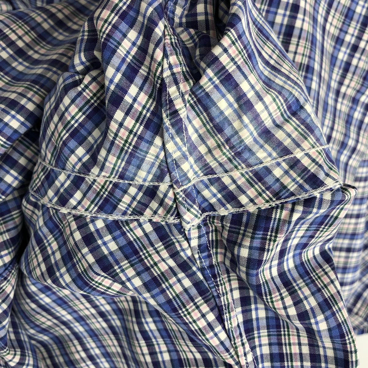 Ralph Lauren/ラルフローレン POLO by Ralph Lauren CUSTOM FIT 長袖 ボタンダウンチェックシャツ