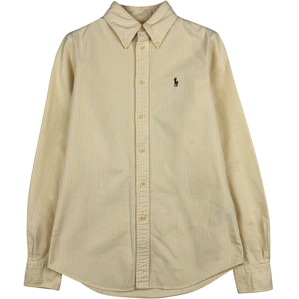 Ralph Lauren/ラルフローレン CUSTOM FIT 長袖 ボタンダウンストライプシャツ