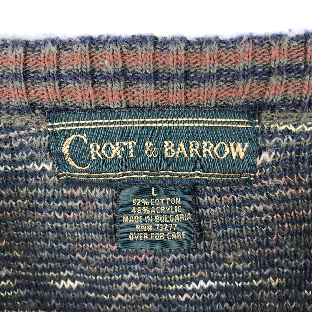 Croft & Barrow コットンニットセーター