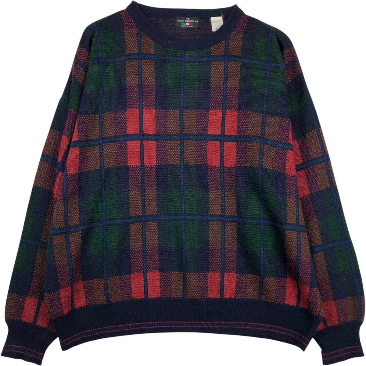 THE ITALIAN SWEATER CO. アクリルニットセーター