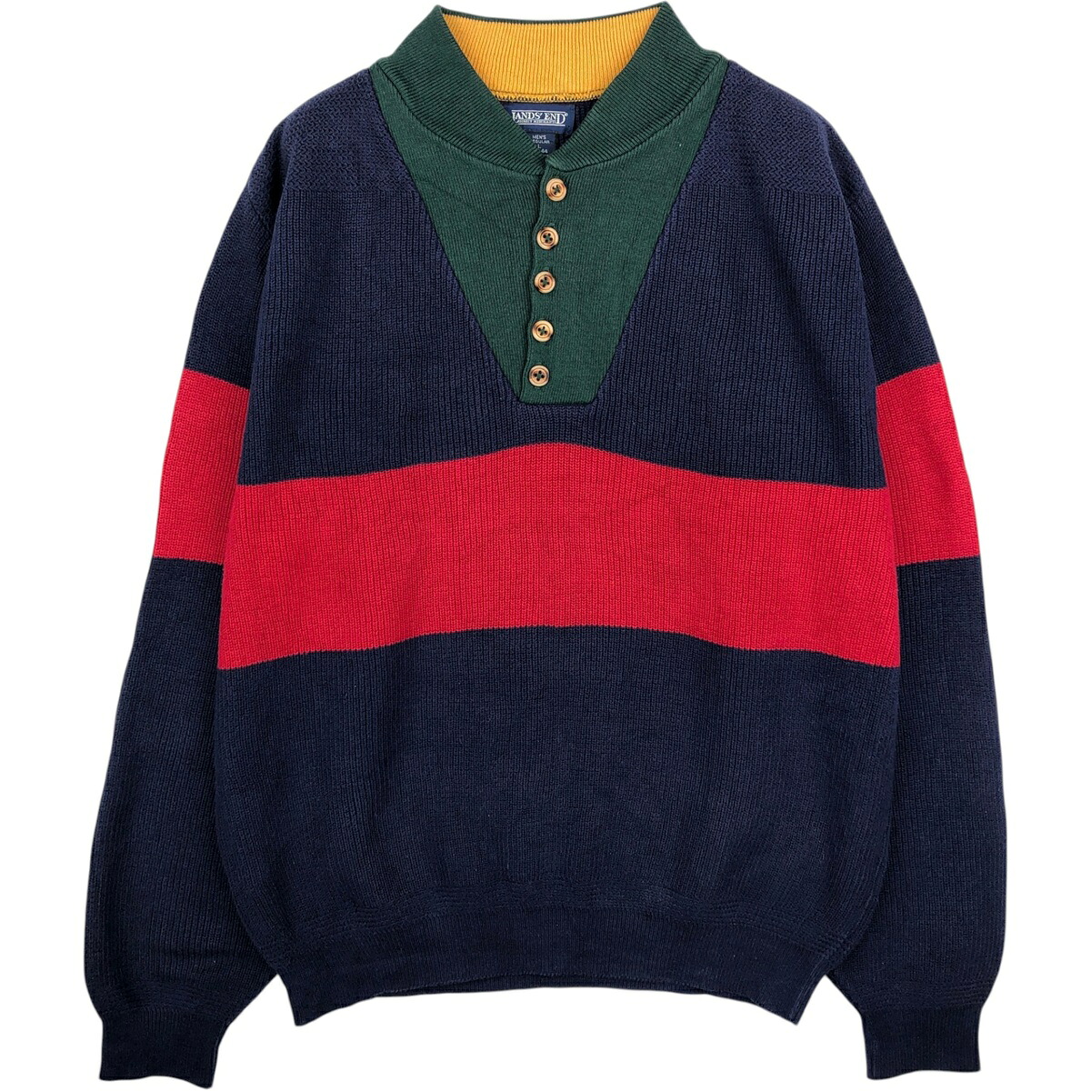 LANDS'END/ランズエンド コットンニットセーター
