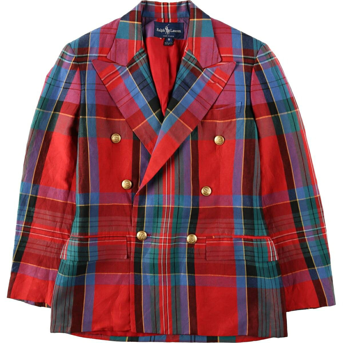 Ralph Lauren/ラルフローレン リネンテーラードジャケット