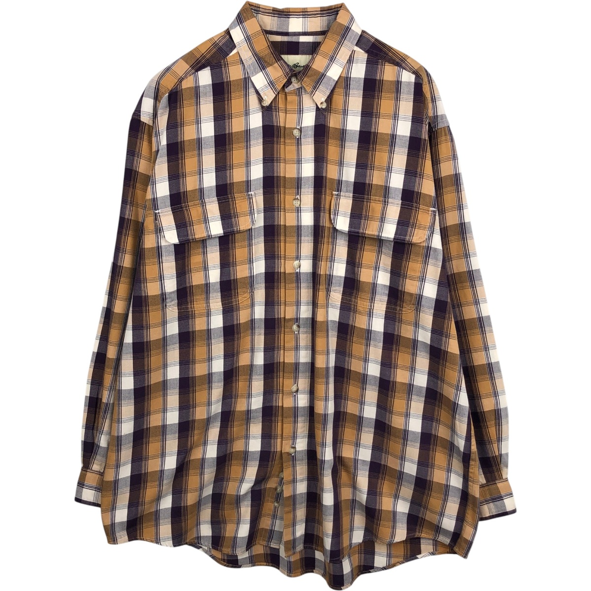 Eddie Bauer/エディーバウアー 長袖 ボタンダウン ワークシャツ