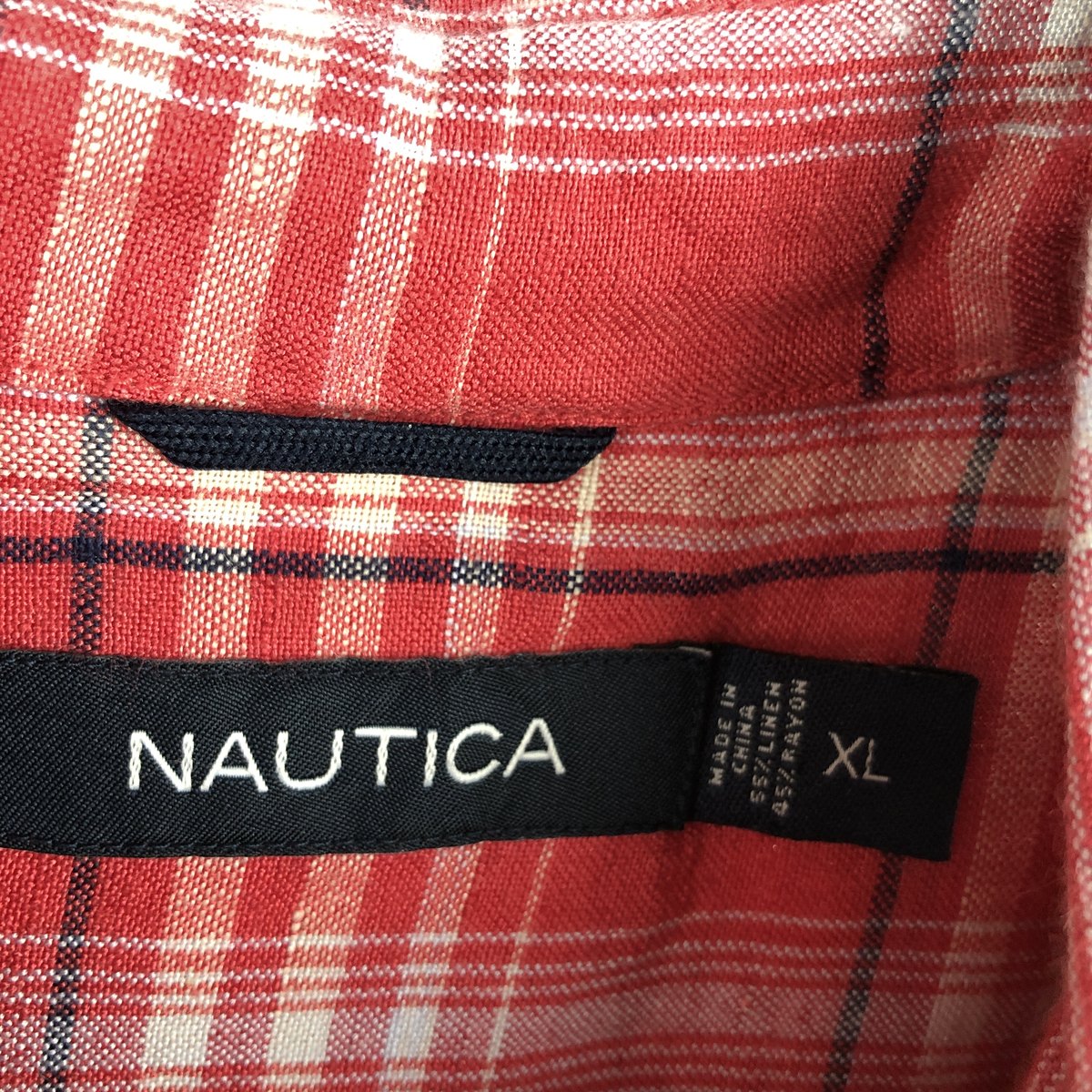 NAUTICA/ノーティカ 半袖 リネンシャツ