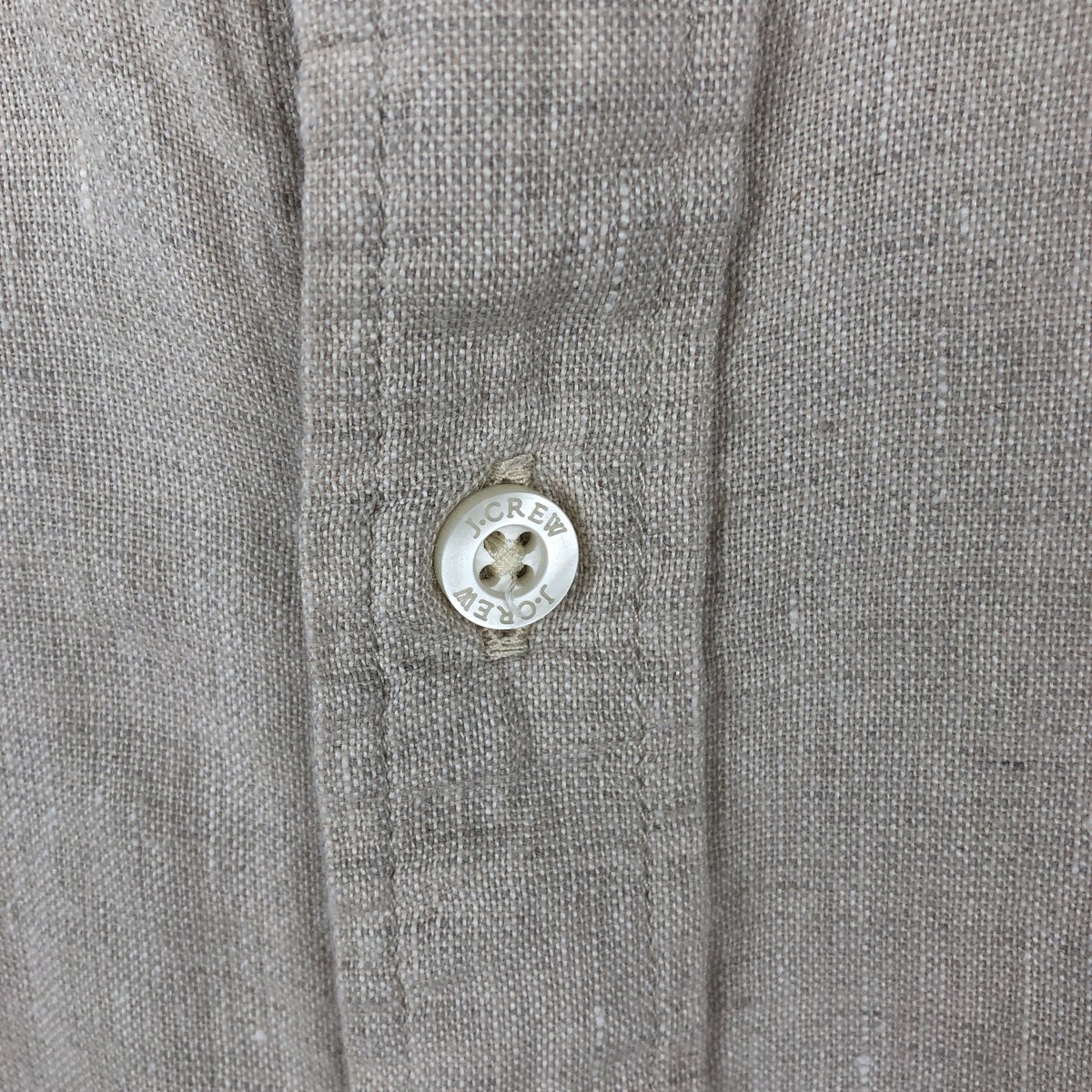 J.Crew/ジェイクルー 半袖 リネン ボタンダウンシャツ