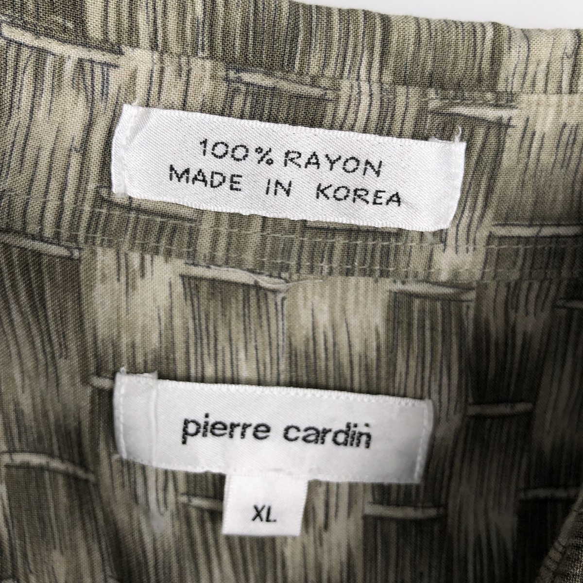 Pierre Cardin/ピエールカルダン 半袖 レーヨンシャツ