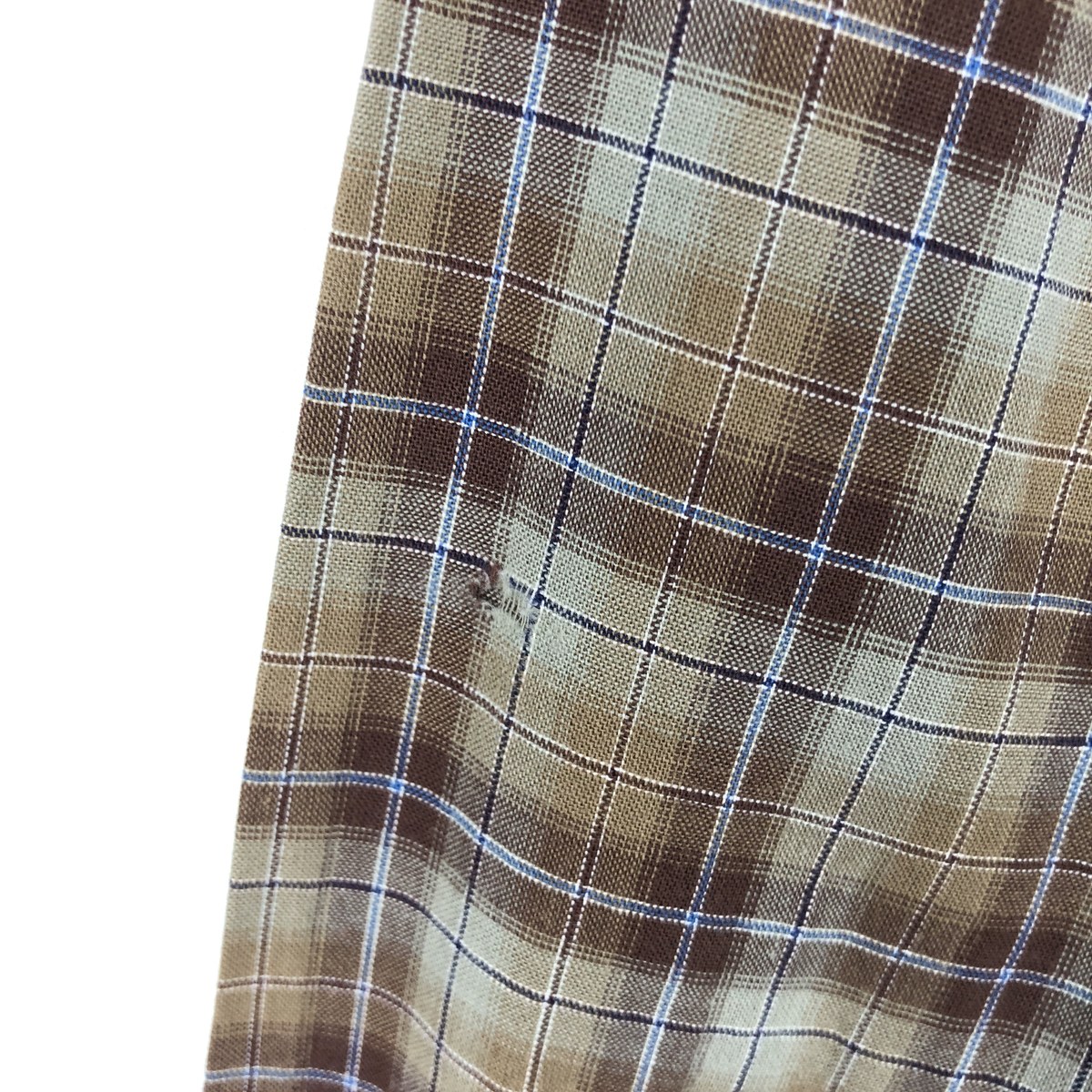Pierre Cardin/ピエールカルダン 長袖 コットンチェックシャツ