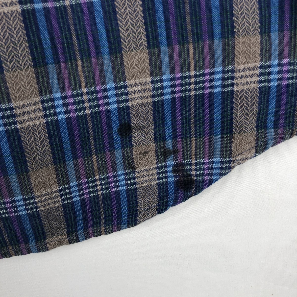 Eddie Bauer/エディーバウアー 黒タグ 長袖 コットンチェックシャツ