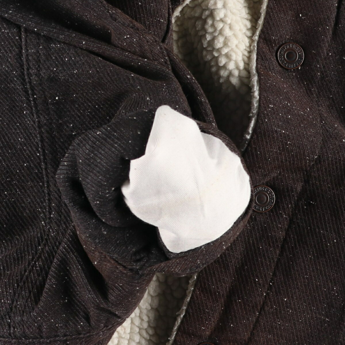 古着 リーバイス Levis 中綿入り デニムボアジャケット メンズM相当 /eaa633230 【中古】 【260413】