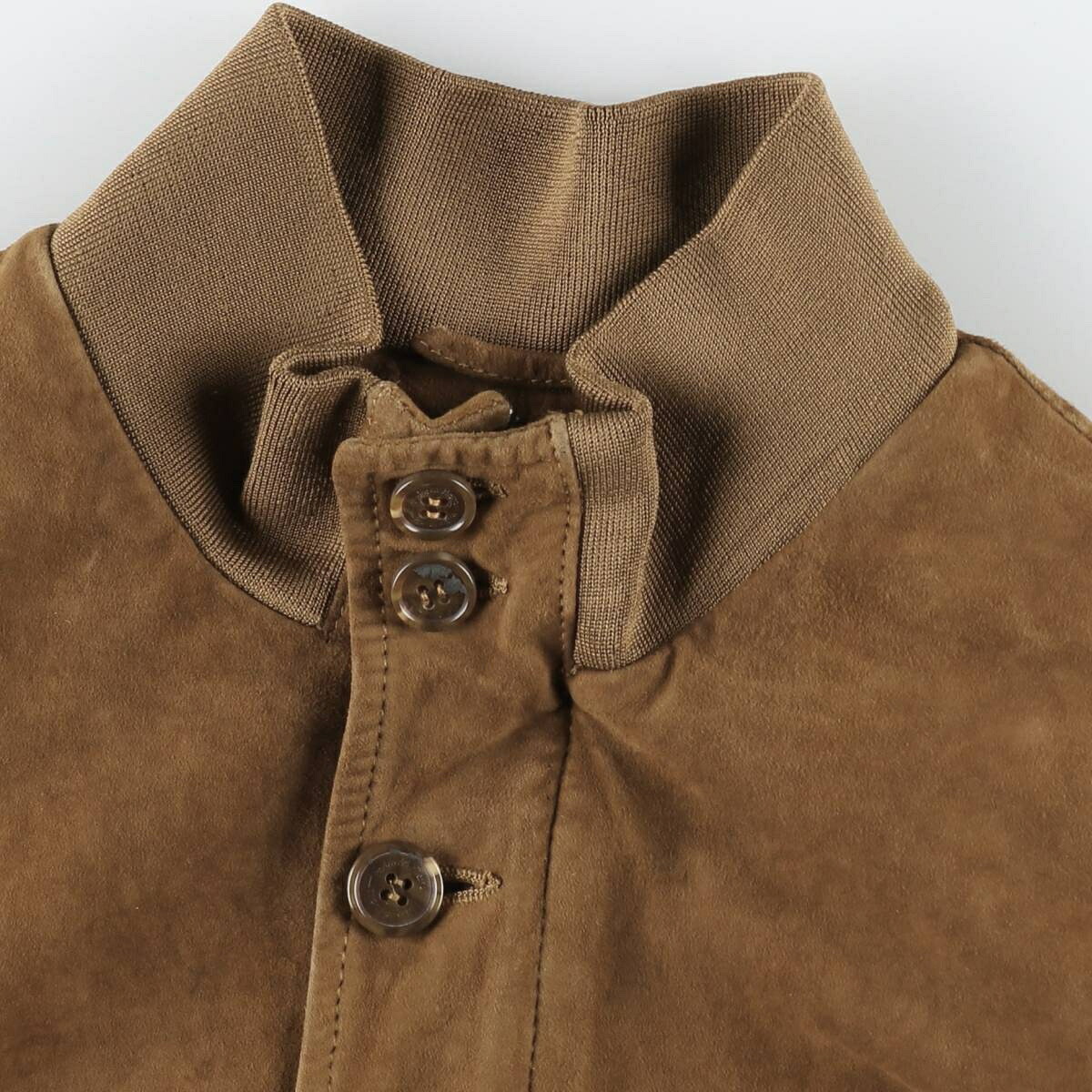 Pedro del Hierro バルスタージャケット スエードレザーブルゾン