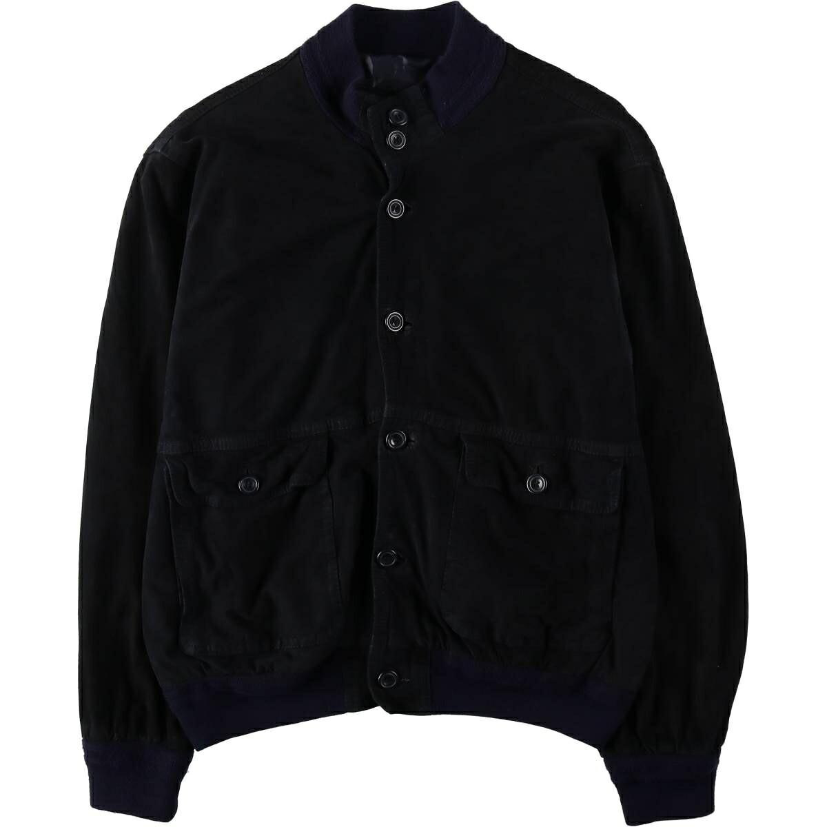 OUTFIT WEAR バルスタージャケット スエードレザーブルゾン