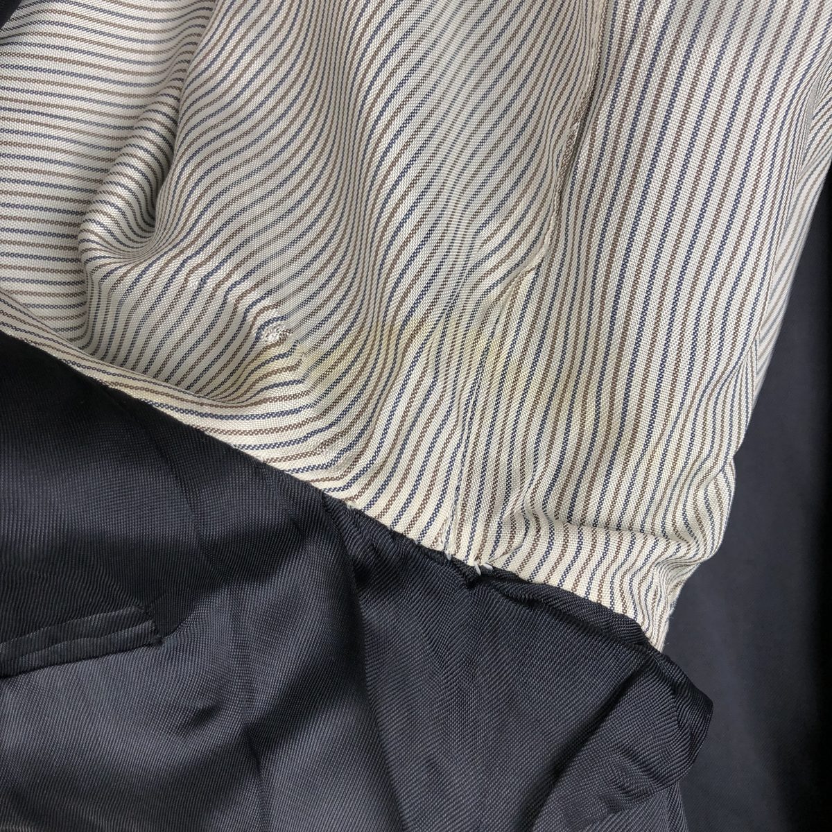 古着 アクアスキュータム Aquascutum リネンテーラードジャケット メンズXL相当 /eaa644016 【中古】 【260517】