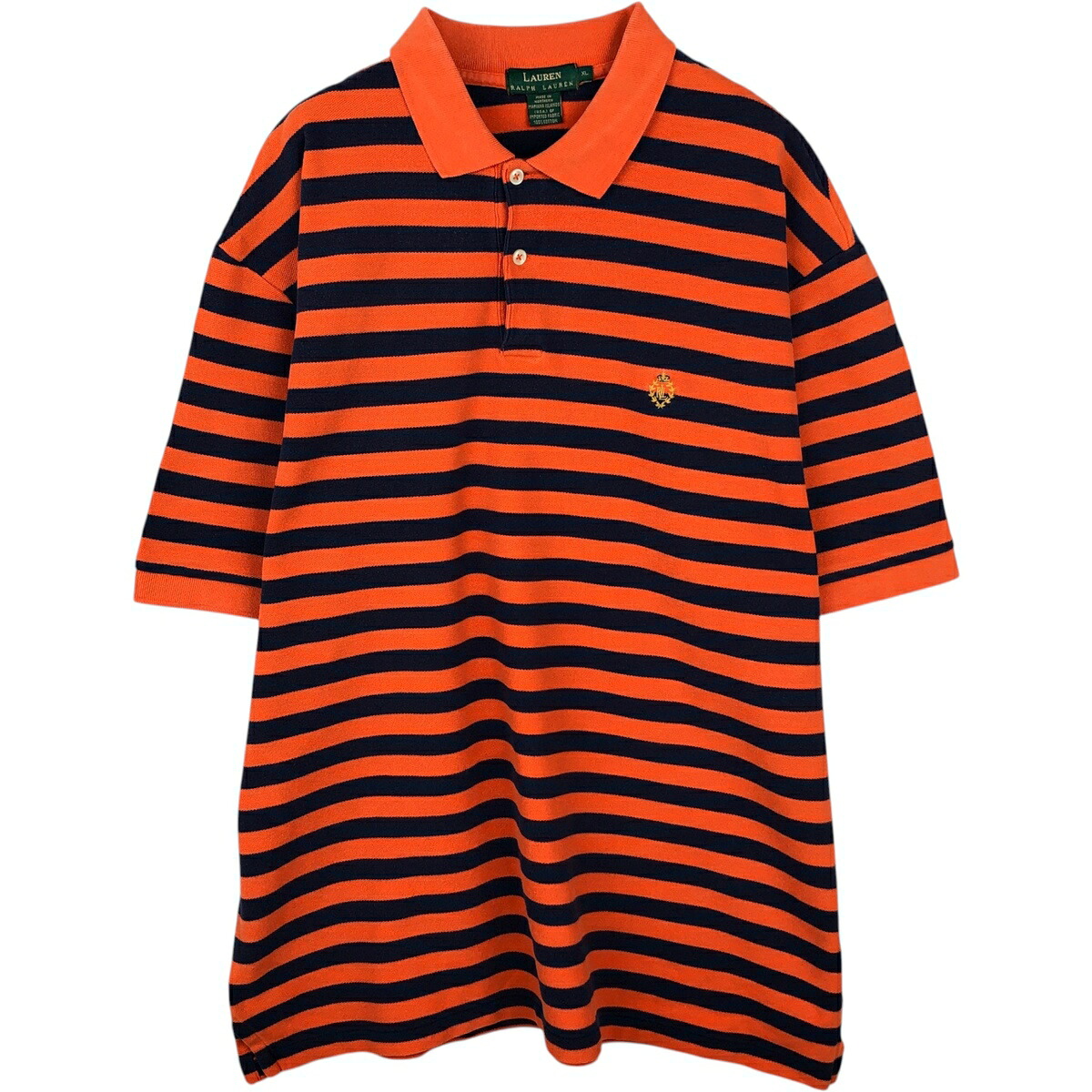 Ralph Lauren/ラルフローレン LAUREN ローレン 半袖 ボーダー ポロシャツ
